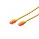 Digitus DK-1617-050/Y cable de red 5 m Cat6 U/UTP (UTP) Amarillo